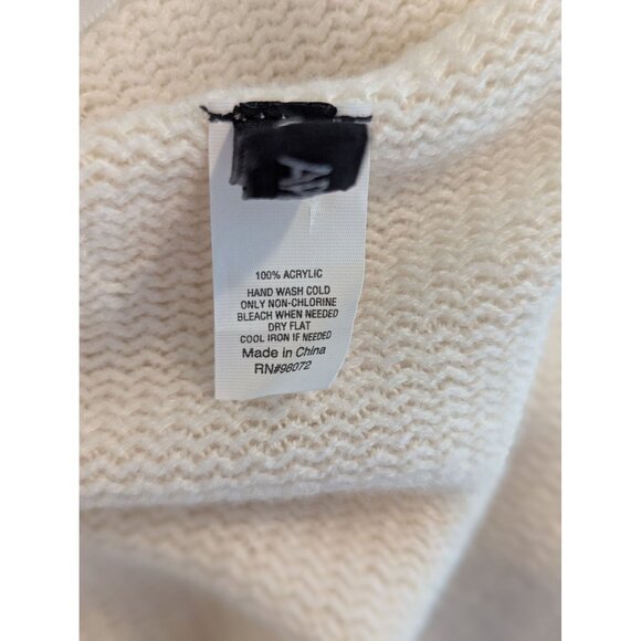 Apt. 9 Cream Open-Front Sleeveless Cardigan Vest With Fringe Hem - Picture 5 of 5